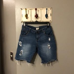 Jean shorts